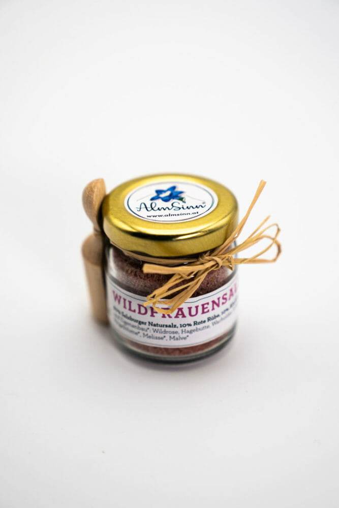 WildfrauenSalz - rosa Kräutersalz 100 g – Bild 2